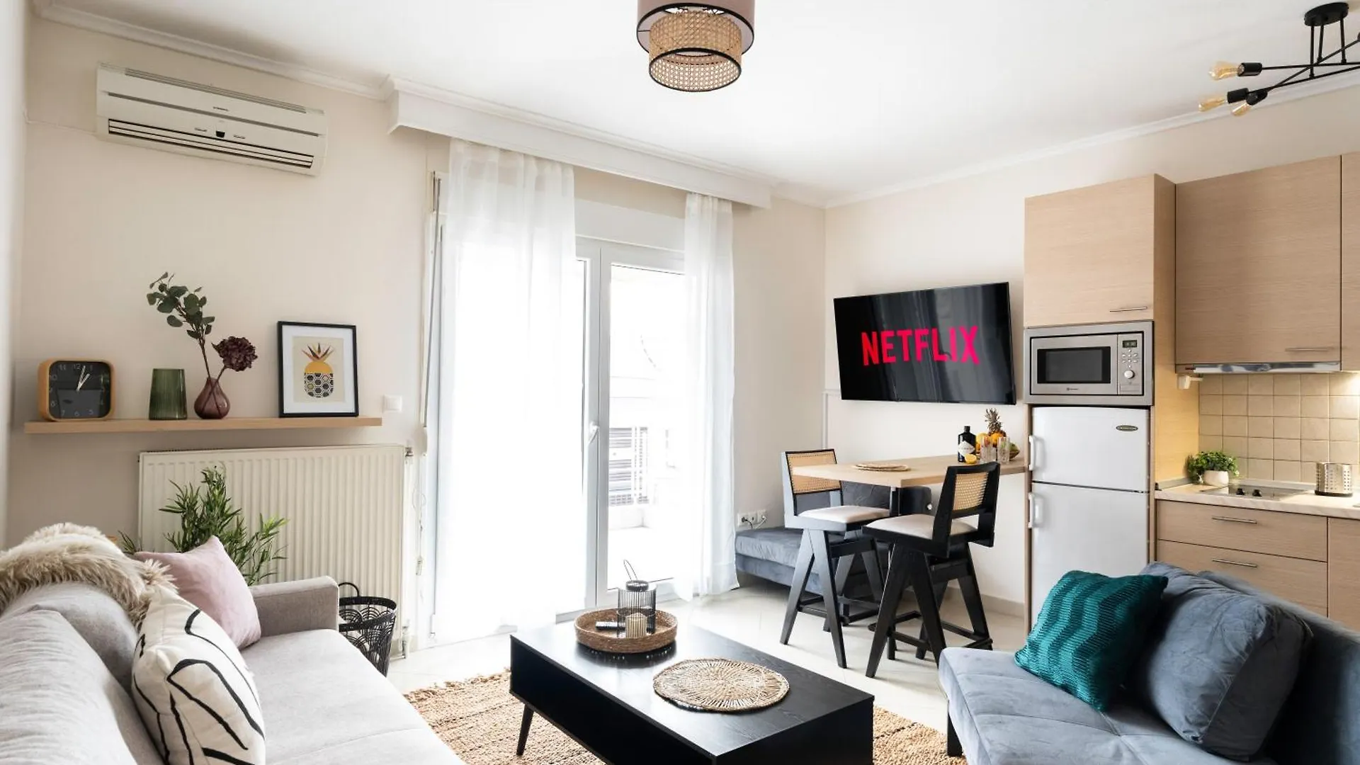 Appartamento Pomegranate Luxury Penthouse Maisonette With Beautiful Terrace & Free Parking By Binobi ! Salonicco